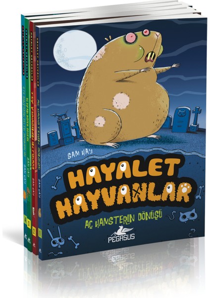 Hayalet Hayvanlar Serisi Takım Set (4 Kitap) - Sam Hay