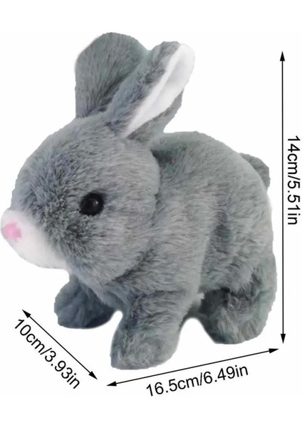 Yürüyen, Sesli Hareketli Sevimli Peluş Bunny Tavşan - Sweet Bunny