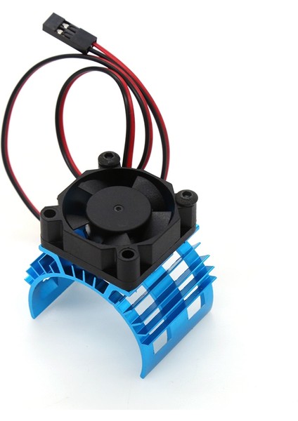 A959-B 144001 124019 Rc Araba Alüminyum Alaşımlı Motor Soğutucu Kapağı Soğutma Fanı ile 540 550 3650 Motor Için, 1 (Yurt Dışından)