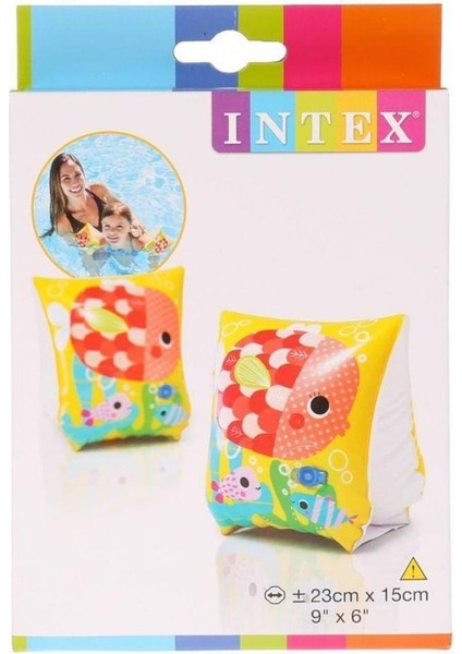 Alithestereo Intex Tropikal Desenli Kolluk 23X15 cm - 58652 (Lisinya) Alithestereo