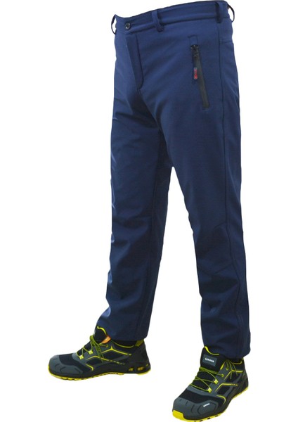 0747 Fermuarlı Softshell Pantolon