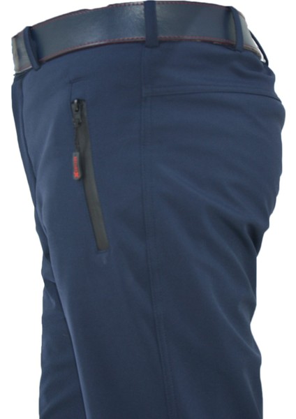 0747 Fermuarlı Softshell Pantolon