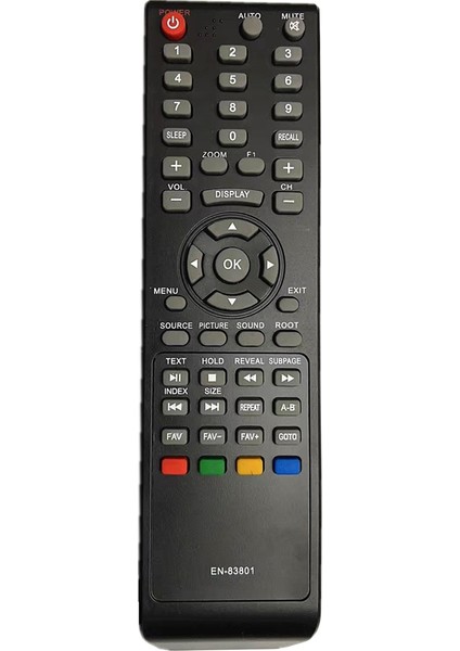 LCD LED Tv Hdtv Uzaktan Kumanda EN83801 Için Uzaktan Kumandanın Değiştirilmesi EN-83801 (Yurt Dışından)