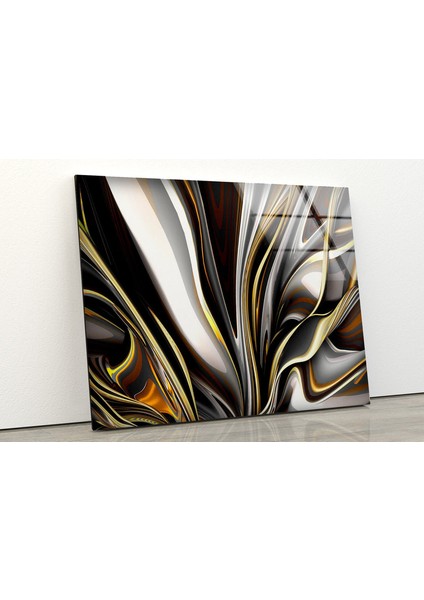 3D Soyut Resim Temperli Cam Duvar Tablosu fiyatları