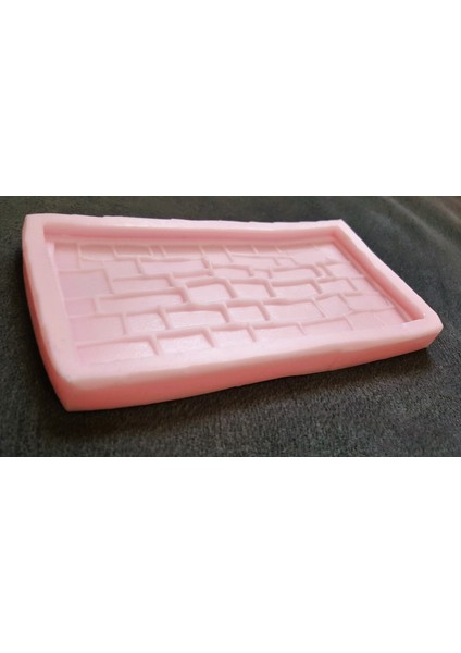 13,5cm Pano Süsü Taş Dekoru Silikon Kalıp K-773, Kokulu Taş Sabun Alçı Mum Kalıbı modelleri