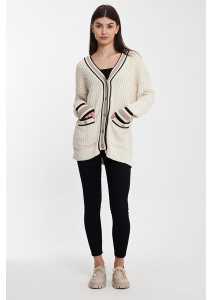 Yakası Çizgili Triko HIRKA(A92021-S) fırsatları