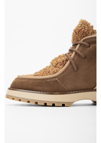 Kadın Taba Süet Hakiki Deri Casual Bot 902 6062 Bn Bot SK23/24 fırsatları