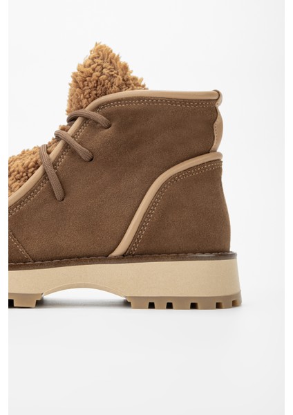 Kadın Taba Süet Hakiki Deri Casual Bot 902 6062 Bn Bot SK23/24 indirimleri