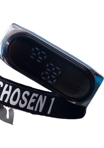 Siyah 618 Izle Çocuk Dijital Su Geçirmez Spor Bileklik Kız Izle Sıcak Satış Silikon Reçine Alaşım Izle Unisex Oval Silika Jel (Yurt Dışından) fiyatları