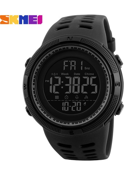 SKMB5701 Resim Olarak Oem Reloj Skmei 1251 Moda Akıllı Izle Spor Spor Çift Zaman Dilimi Şok Dayanıklı Özel Saat G-Stil G Tarzı Erkekler Izle (Yurt Dışından)