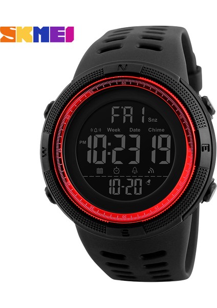 SKMB5701 Resim Olarak Oem Reloj Skmei 1251 Moda Akıllı Izle Spor Spor Çift Zaman Dilimi Şok Dayanıklı Özel Saat G-Stil G Tarzı Erkekler Izle (Yurt Dışından)