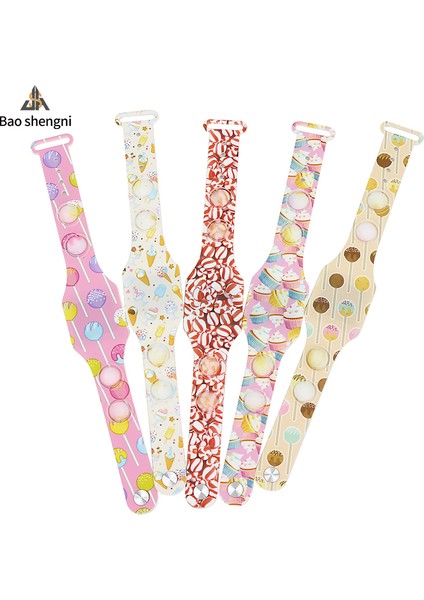Stil 5 Sevimli ve Fonksiyon ve Saat Fabrika Çocuk Güzel Özel Karikatür Dijital Saat LED Silikon Pop Kabarcık LED Izle Bebek Kız Erkek Dokunmatik Gündelik Saat (Yurt Dışından) fiyatları