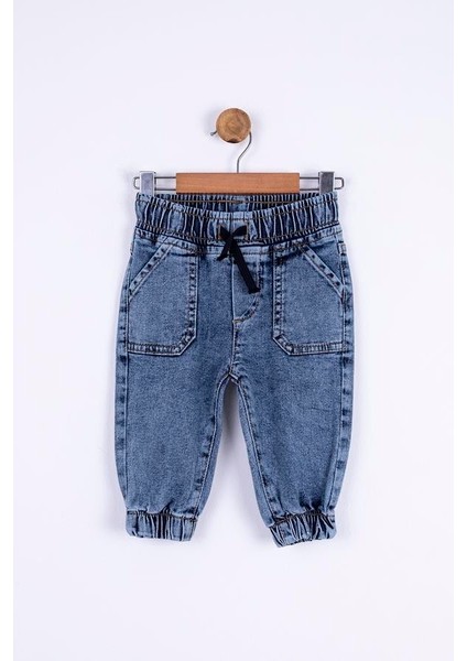 Erkek Bebek Camp Denim Pantolon