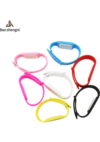 Siyah Moda Fonksiyonu Yüksek Kaliteli Yumuşak Silikon LED Çocuk Dijital Saat Tek Renk Bilezik Okul Erkek Kız Için LED Spor Çocuk Izle (Yurt Dışından)