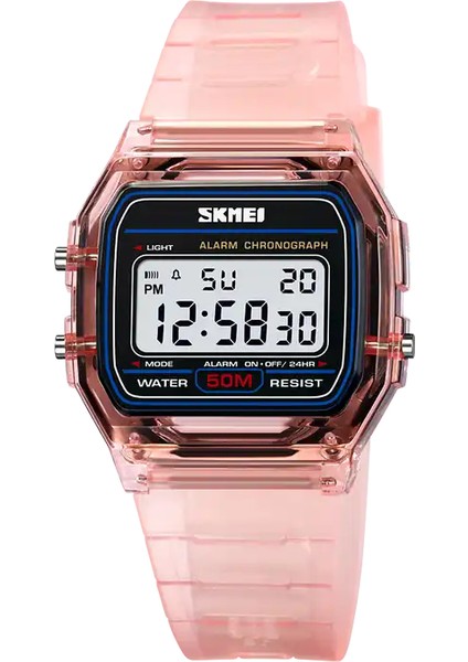 Resim Olarak Temizle Skmei 2056 Erkek Spor Saatler Kare Ayna Yüz Silikon Dijital Kol Saati Elektronik Saat Reloj Hombre (Yurt Dışından)