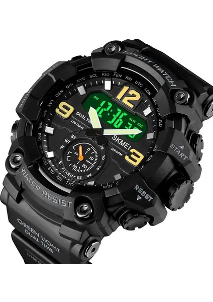 SKMG2322 Resim Olarak Sıcak Satış Skmei 1637 Moda Spor Izle Erkekler Için Darbeye Dayanıklı Çift Zamanlı Analog Dijital Saatler Suya Dayanıklı Kadın Kol Saati (Yurt Dışından)