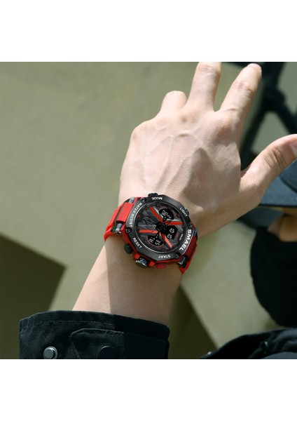 Açık Mavi Smael 8087 LED Dijital Şok Erkekler Analog Kuvars Elektronik Bilek Izle Masculino G Stil Su Geçirmez Plastik Spor Saatler (Yurt Dışından) modelleri