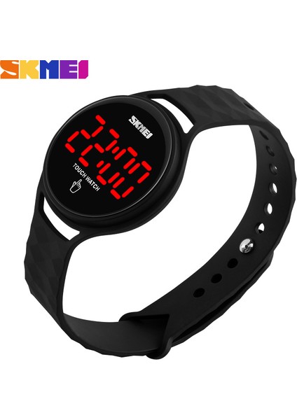 SKMB5607 Skmei 1230 Kadın Erkek Dijital Saat LED Dokunmatik Izle Dokunmatik Ekran LED Ekran Pu Kayış Moda Rahat Bilek Saatler (Yurt Dışından) fiyatları