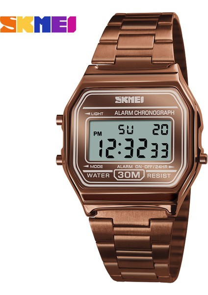 SKM9001 Spor Izle 2023 Moda Erkek Spor Skmei 1123 Bilek Saatler Dijital LED Chrono Saat Paslanmaz Çelik Lüks Su Geçirmez Erkekler Elektronik Saat (Yurt Dışından)