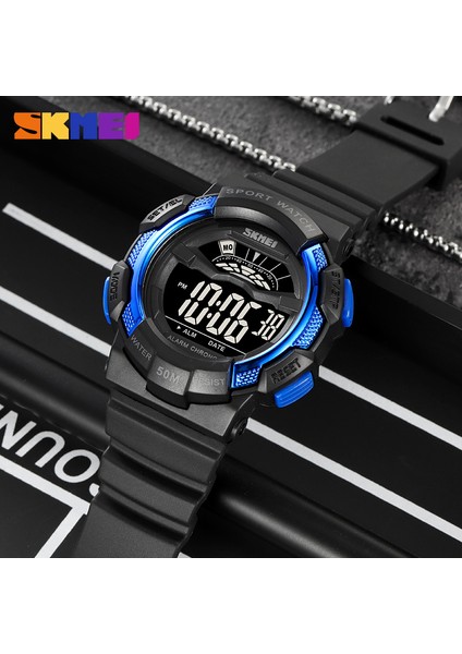 2153.05 Skmei 2153 Fancy Dongguan Boys Dijital Saat Düşük Maliyetli Pu Kayış Suya Dayanıklı Çok Fonksiyonlu Stokta Spor Bilek Saati (Yurt Dışından)