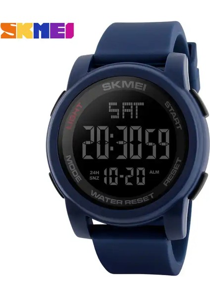 Resim Olarak Siyah Relojes Skmei 1257 Izle Fabrika Çin Relgio Silikon Spor Saatler Elektronik Dijital Su Geçirmez Saatler Erkekler Bilek (Yurt Dışından)