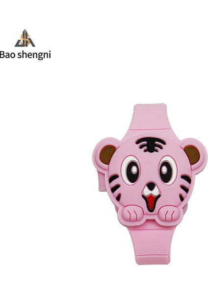 Pembe Karikatür Karikatür Kaplan Izle Öğrenci Özel Promosyon Hediye LED Elektronik Saat Çocuklar LED Dijital Saatler (Yurt Dışından)
