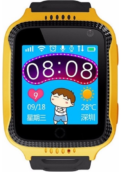 Pembe Moda Izle Gps Çocuk Akıllı Izle Q90 Gps Tracker Firmware Için (Yurt Dışından)