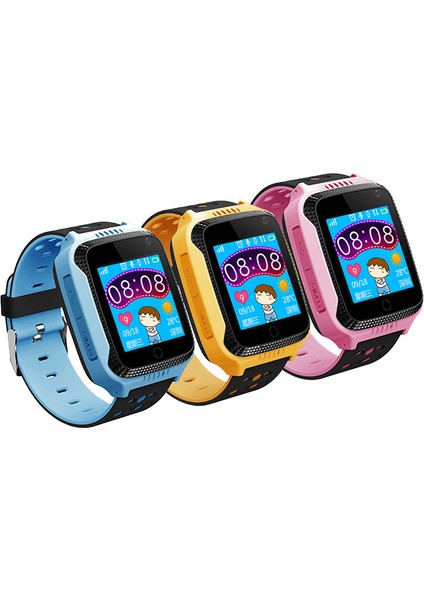 Pembe Moda Izle Gps Çocuk Akıllı Izle Q90 Gps Tracker Firmware Için (Yurt Dışından)