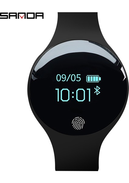 SDA5113 Sanda SD01 Moda Unisex Telefon Ekran Sağlık Saatler Silikon Kayış Bantları Akıllı Bilek Saati (Yurt Dışından) fiyatları