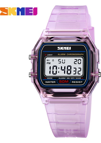 2056.05 Skmei 2056 Dostluk Yeni Stil Unisex Dijital Saat Düşük Maliyetli Silikon Bant Alarm Tarih Ekranı Basit Etkinlik Kol Saati (Yurt Dışından)