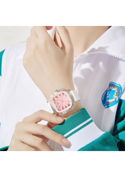 P0618L-ZZ1WWL Unisex Saatler Unisex Silikon Kayış Kız Izle Su Geçirmez Japonya Movt Silikon Deri Kayış Kuvars Izle (Yurt Dışından) indirimleri