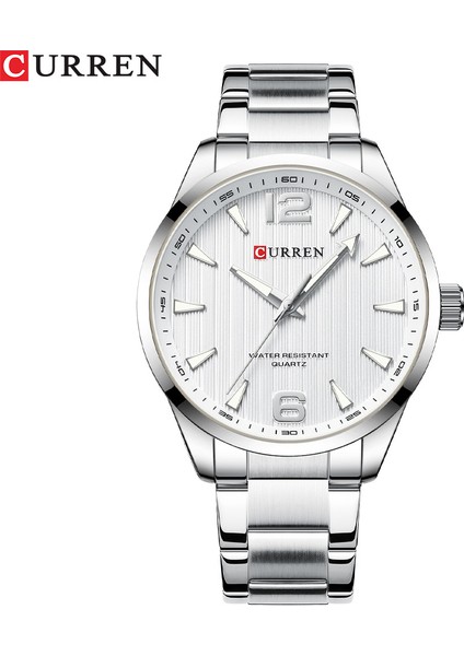 Renk 3 Resim Olarak Yeni Curren Saatler Erkek Kuvars Saatler 3ATM Su Geçirmez Işıltılı Eller Moda Dış Mekan Spor Erkek Saatler Curren 8434 Için (Yurt Dışından) fırsatları
