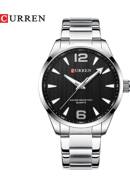 Renk 3 Resim Olarak Yeni Curren Saatler Erkek Kuvars Saatler 3ATM Su Geçirmez Işıltılı Eller Moda Dış Mekan Spor Erkek Saatler Curren 8434 Için (Yurt Dışından) indirimleri