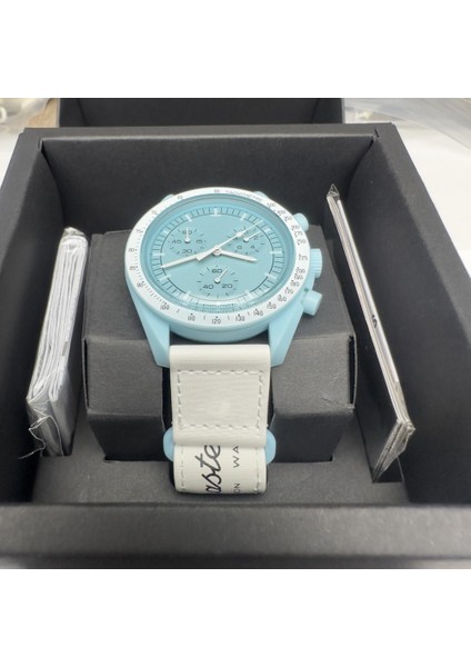 Kutulu Toprak Erkek Lüks Saatler Reloj Hombre Relogio 40MM Kadran Plastik Kasa Kanvas Kayış Hediye Kutusu Takılı Erkekler Için Dünyayı Keşfedin Güneş Neptün Kuvars Izle Takı (Yurt Dışından) fiyatları