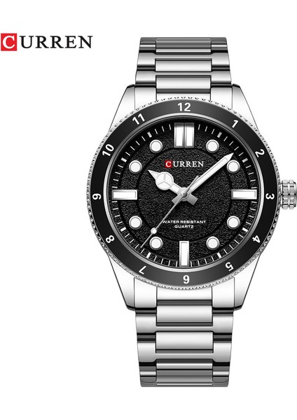 D Pointer Yeni Curren 8450 Moda Saatler Paslanmaz Çelik Üst Marka Lüks Spor Chronograph Kuvars Izle Erkekler Relogio Masculino (Yurt Dışından)