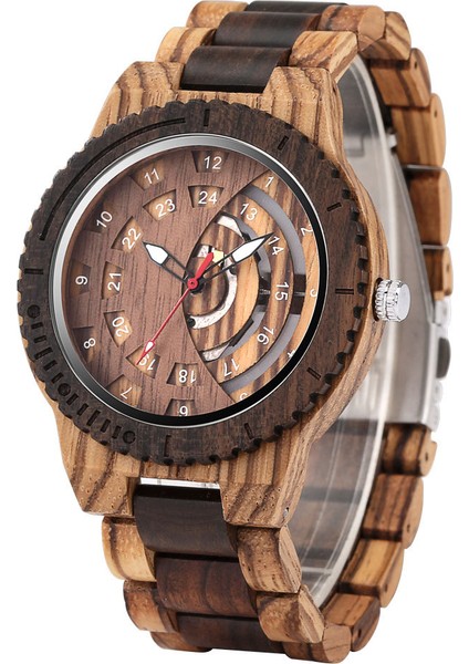 Stil 2 Yeni Spor Ahşap Izle Takvim Su Geçirmez Erkek Izle Özel Logo Erkekler Kuvars Izle (Yurt Dışından) modelleri