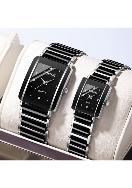 Beyaz-Kadın Lüks Relojes Orijinal Relojes-Hombr Reloj Mujer Lüks Saatler 2022 Yeni Tasarım Moda Quartz Saat Çift Için (Yurt Dışından)