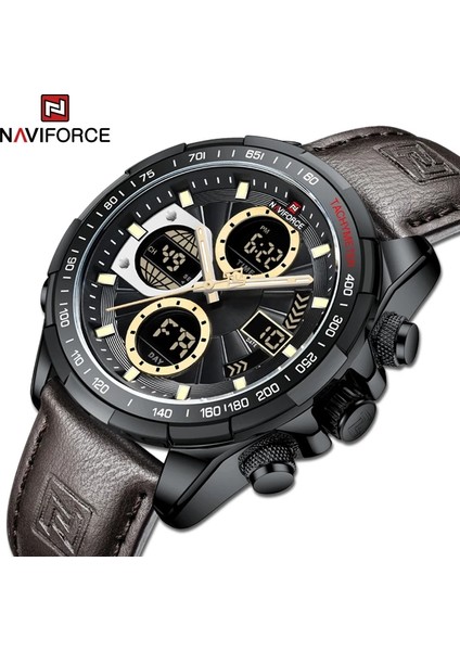 Ggngn Yeni Naviforce 9197 Kuvars Saatler Erkek Lüks Spor Chronograph Su Geçirmez Kuvars Büyük Saat Dijital Kol Saatleri Erkek Izle (Yurt Dışından) indirimleri