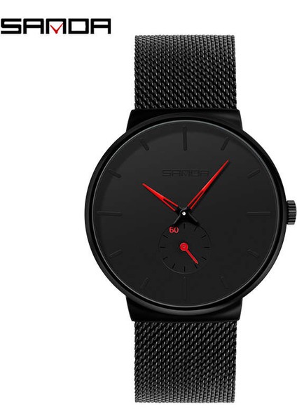 P1059-3 Sanda P1059 Yeni Erkek Saat Kronograf Hareketi Çelik Kuvars Saatler Su Geçirmez (Yurt Dışından) modelleri
