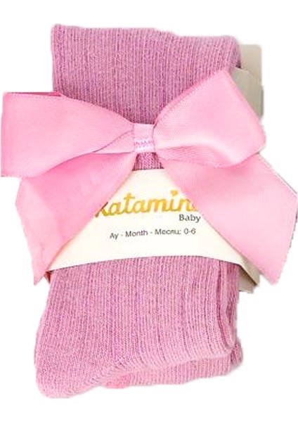 Aramita Aksesuarlı Kız Bebek Külotlu Çorap
