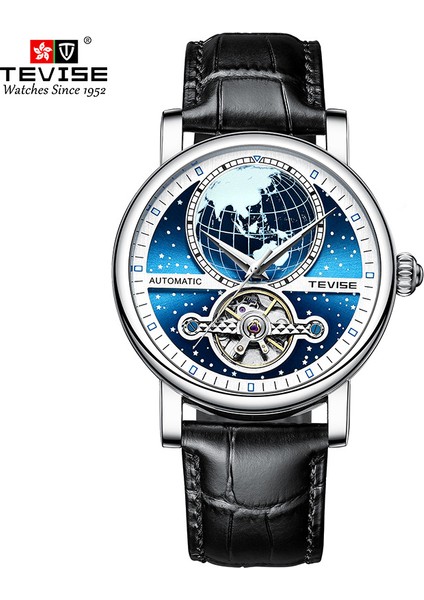 Beyaz Mekanik Saat High-End Moda Erkekler Biden Otomatik Dalgıç Izle Lüks Aydınlık Tourbillon Hareketi Mekanik Saatler (Yurt Dışından)