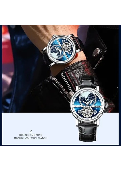 Beyaz Mekanik Saat High-End Moda Erkekler Biden Otomatik Dalgıç Izle Lüks Aydınlık Tourbillon Hareketi Mekanik Saatler (Yurt Dışından) fırsatları