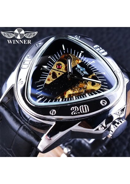 Kazanan Forsining 052G-5 Kazanan Forsining 052G Kazanan 052G Erkek Moda Paslanmaz Çelik Bant Mekanik Saat Yüksek Kaliteli Aydınlık Punk Hollow Kafatası Izle (Yurt Dışından) indirimleri