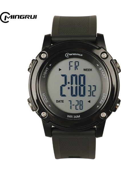 C3 Spor Saat Mingrui Marka Erkek Spor Saatler Moda Chronos Geri Sayım Su Geçirmez LED Dijital Kol Saati Relogio Masculino (Yurt Dışından) modelleri
