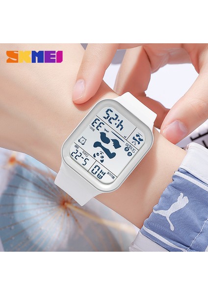 Yeşil Dijital Saat Skmei 2216 Özel Logo Oem Açık Saat Saatler Silikon Kayış Iş Su Geçirmez Spor Izle Erkek Dijital Saat (Yurt Dışından) fırsatları