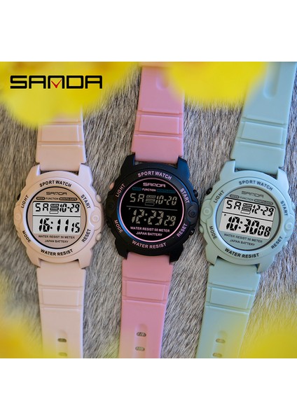 6003-6 Sanda 6003 Moda Kadın Dijital Hareketi Izle Bayanlar Kauçuk Aydınlık Eller Tasarımcı Kol Saati Iş Izle (Yurt Dışından) fiyatları