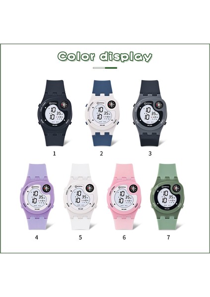 Stil 1 Dijital Saat 2024 Moda Çocuk Erkek Kız LED Spor Su Geçirmez Çocuklar Çocuklar Için Bilek Dijital Saat Özelleştirmek (Yurt Dışından) fiyatları