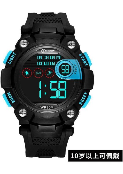 Stil 4 Moda Öğrenci Spor Çocuk Çocuklar Için Izle Kol Saati Alarm Relogio Koşu Kol Saati Dijital Saatler (Yurt Dışından)