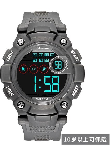 Stil 5 Moda Öğrenci Spor Çocuk Çocuklar Için Izle Kol Saati Alarm Relogio Koşu Kol Saati Dijital Saatler (Yurt Dışından)