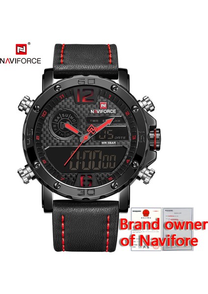 Bolbn Relogio Naviforce Fabrika Dijital Saatler Japonya Hareketi Kuvars Izle En Çok Satanlar 2021 9134 Için (Yurt Dışından)